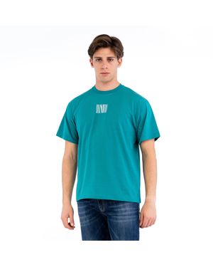 Bikkembergs Baumwoll-T-Shirt Für Herren - Blau