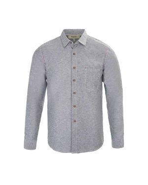 Firetrap Hemd Für Herren, Baumwollmischung - Grau