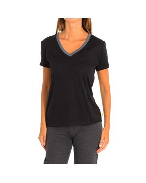 Zumba Damen Sport-T-Shirt Mit Ärmeln Z1T00506 - Schwarz