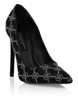 Philipp Plein Pumps Monogram - Schwarz
