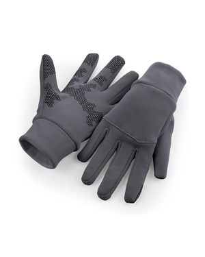 BEECHFIELD® Erwachsene Softshell-Sporthandschuhe Tech (Light Graphite) - Grau