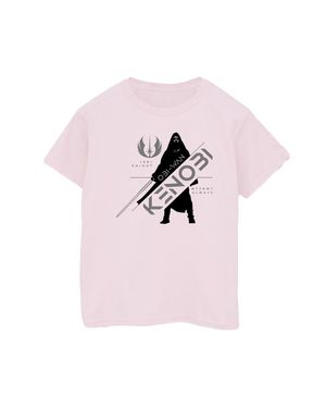 Star Wars T-Shirt Obi-Wan Kenobi Jedi Knight - Pink