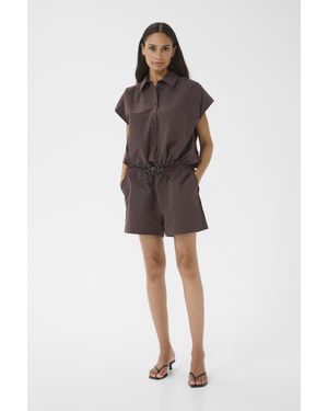 Karen By Simonsen Halblange Ärmel Kbedith Halblange Ärmel Baggy Fit - Braun