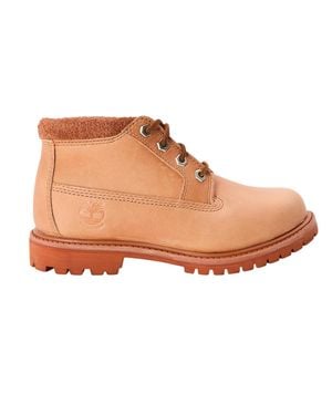 Timberland "Nellie" Chukka-Stiefel Für Damen, Leder, Wasserfest (Hellrot) - Braun