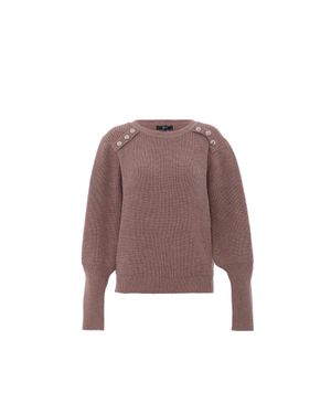faina Strickpullover Damen - Braun