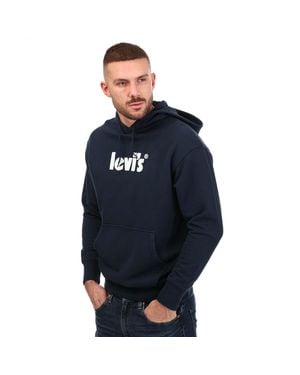 Levi's Kapuzenpullover Für Herren (Dunkelblau)
