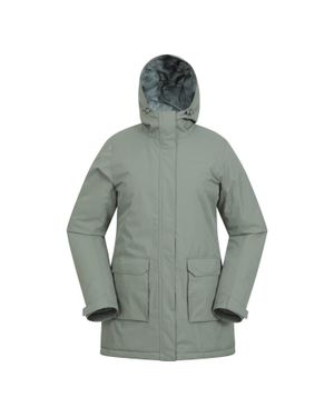 Mountain Warehouse "Ranger" Parka Wattiert Für Damen (Dunkel- - Grün