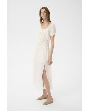Karen By Simonsen Kleid Kburith Kleid Feminine - Natur