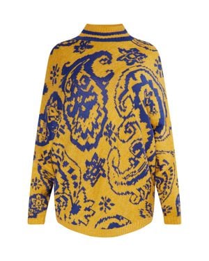Usha Poncho-Pullover Für Damen - Gelb