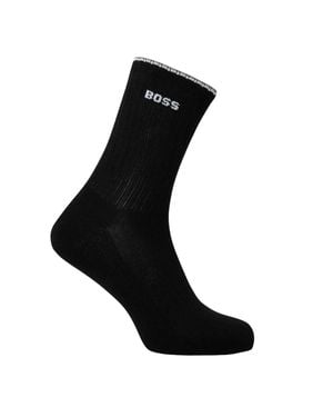 BOSS Knöchelsocken Für Herren (3Er-Pack) - Schwarz