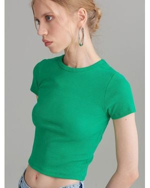 Rivus Camisole-Basic-T-Shirt - Grün