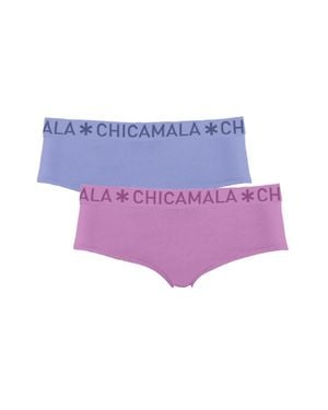 MUCHACHOMALO Chicamala Slips – 2Er-Pack – Damenunterwäsche - Lila