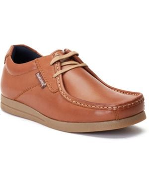 Base London Event Herrenschuhe Aus Leder - Braun