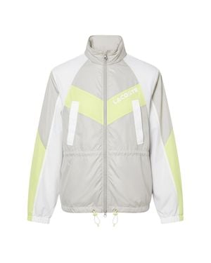 Lacoste Kapuzenjacke Für Damen, Übergroß - Weiß