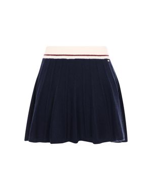 Dreimaster Rock Frauen Marineblau Offwhite Weinrot