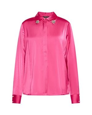 faina Button-Down-Hemdbluse Für Damen - Pink