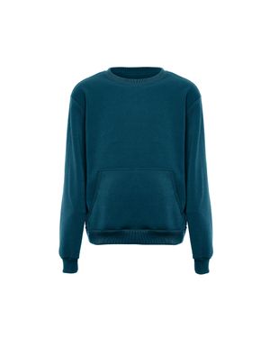 Mo Rundhalspullover Herren Dunkles - Blau