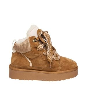 Steve Madden "Paci Checkboard" Stiefel Für Damen, Wildleder (Kastanie/Wildleder) - Braun