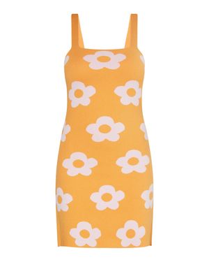myMo Kleid Frauen - Orange