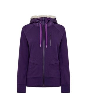 PUMA "13" Hoodie Mit Durchgehendem Reißverschluss Für Damen (Violett) - Lila
