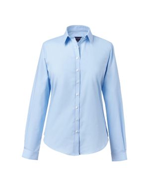 Brook Taverner "Selene" Hemd Für Damen Langärmlig - Blau