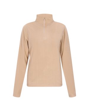 myMo Fleecepullover Damen - Natur