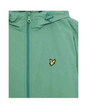 Lyle & Scott Jacke Für Herren, Mit Kapuze, Wasserbeständig (Agaven- - Grün