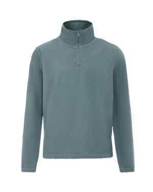 Mo Fleecepullover Männer Grau - Blau
