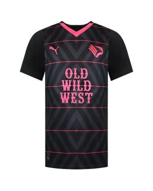 PUMA Palermo Fc Auswärts Herren Fußballtrikot - Schwarz