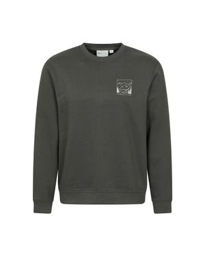 Mountain Warehouse Sweatshirt Für Herren (Khakigrün) - Grau