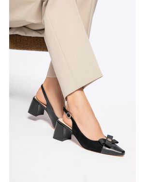 Wittchen Damen-Pumps Aus Leder Mit Blockabsatz, Naturleder