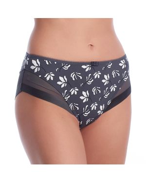 DIM Großzügiger Slip Mit Tüll D0A63 Für Damen - Blau