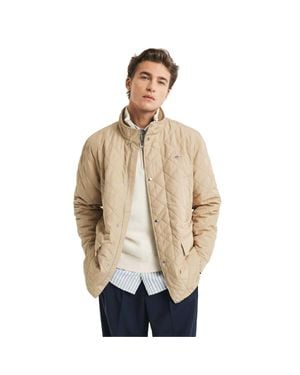 GANT Jacke Für Herren, Midi-Länge, Gesteppt - Natur