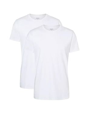 Camano Comfort Bci Cotton Crew Neck T-Shirt - Weiß