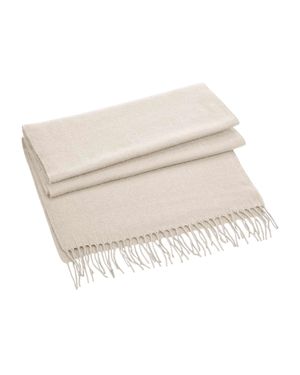BEECHFIELD® "Classic" Schal (Mandelförmig) - Weiß