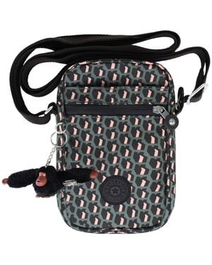 Kipling Revana Basic Print Mehrfarbige Umhängetasche - Schwarz