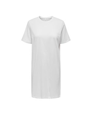 Lacoste Polo-Kleid Für Damen, Mit Kragen, Piqué - Weiß