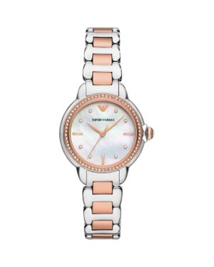 Emporio Armani Montre Mia Pour Femmes Multicolore Ar11569 - Mettallic