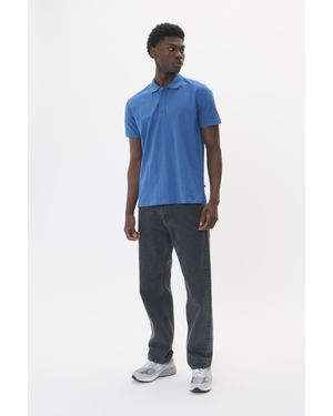 Matíníque Poloshirt Gerade Passform - Blau