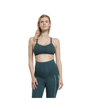 Reebok Sport-Bh Für Damen (Tannengrün) - Blau
