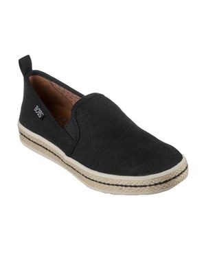 Skechers "Flexpadrill" Espadrillen Für Damen, Canvas - Schwarz