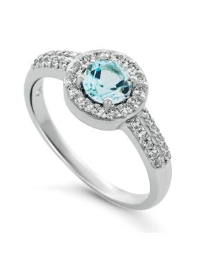 Orphelia 'Bristol' Damen-Ring Aus 925Er Sterlingsilber – Zr-7579/B - Mettallic