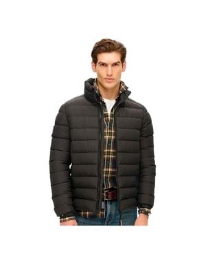 Superdry Herren Fuji Daunenjacke - Schwarz