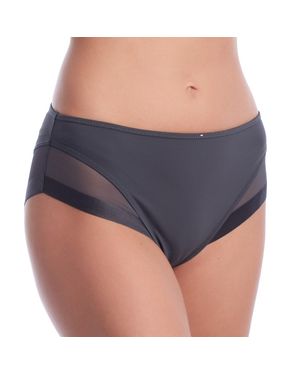 DIM Großzügiger Slip Mit Tüll D0A63 Für Damen - Blau