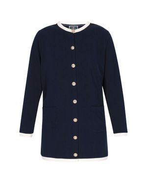 Dreimaster Strickjacke Frauen - Blau