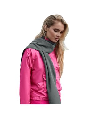 BEECHFIELD® Strickschal Recyceltes Material (Stahlgrau) - Pink