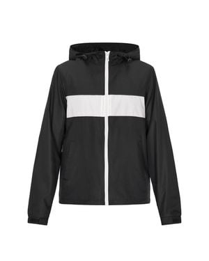 Dreimaster Jacke Männer Schwarz Weiss