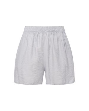 Rivus Kurze Shorts Mit Elastischem Bund - Weiß