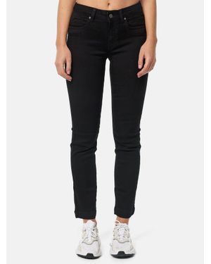 Tazzio Damen Straight Leg Jeans - Schwarz