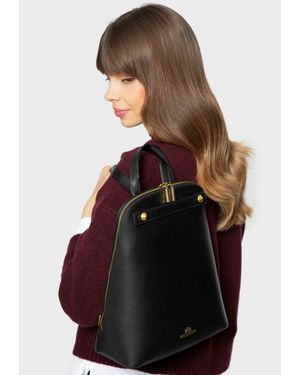 Wittchen Damen-Lederrucksack, Trapezförmig, Naturleder - Weiß
